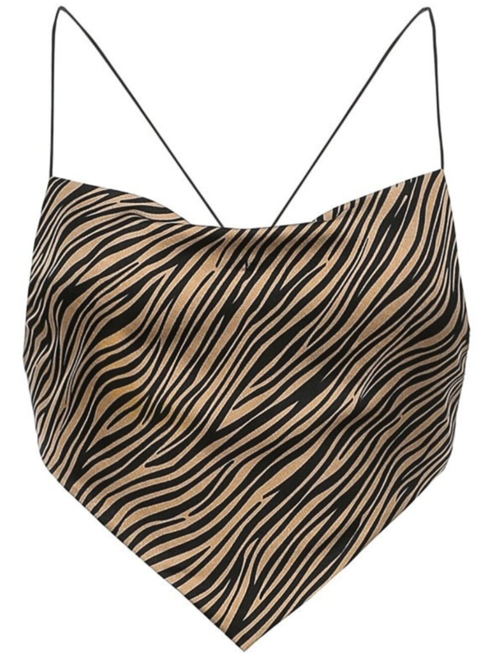 Y2K Tiger Crop Top